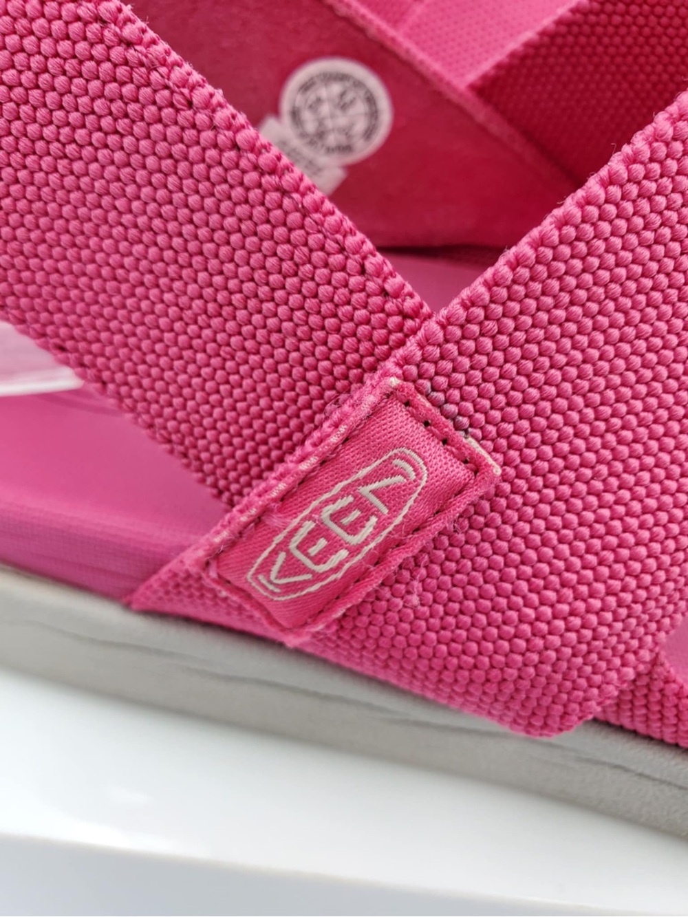 Keen Pink Peacock & Vapor Elle Backstrap Sport Sandals size 8.5 - Picture 5 of 11
